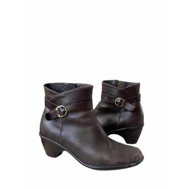 Dansko Brown Leather Ankle Boots 11