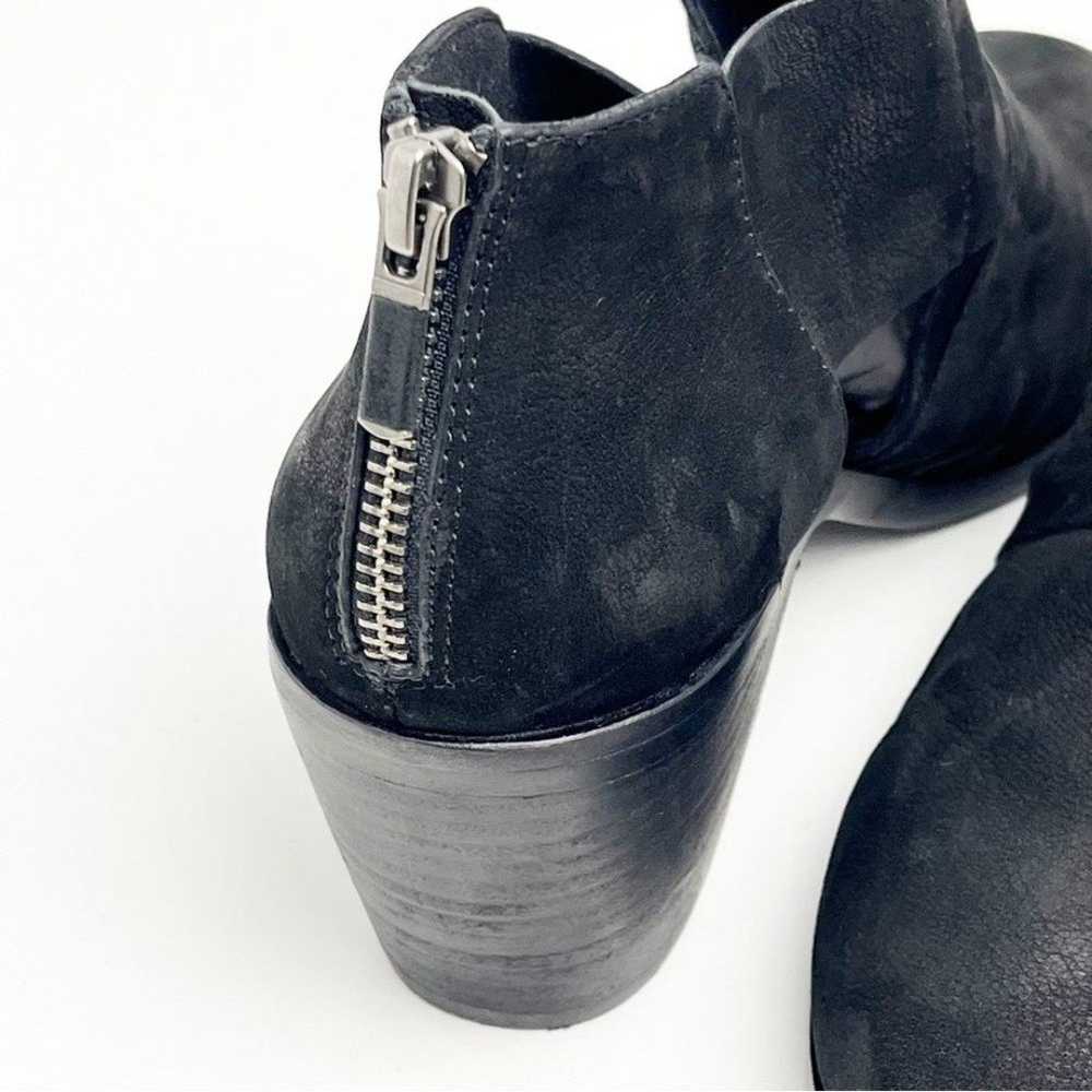 EILEEN FISHER Walt Black Leather Side Cutout Cros… - image 5