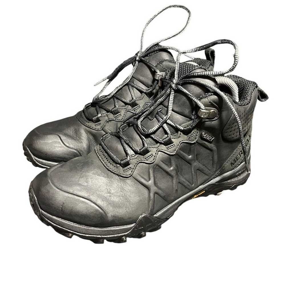 Merrell Womens Black Siren 3 Peak Mid Hiking BOOT… - image 1