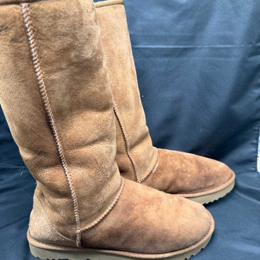 Vintage Tan UGG Women's Classic Tall II Boots Siz… - image 4