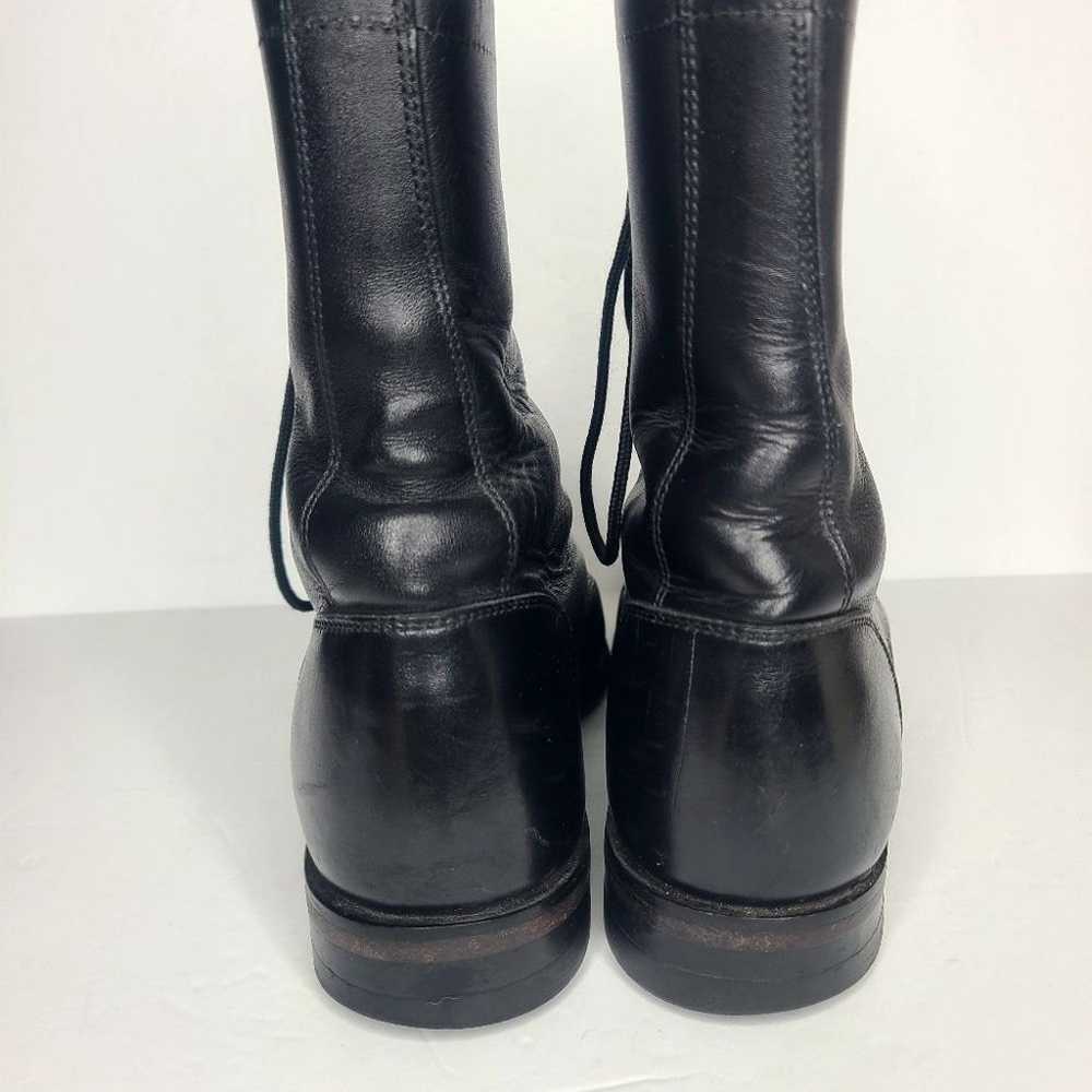 Justin Women's Roper Keltie Black Leather Boots S… - image 6