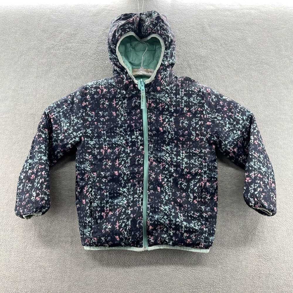 Eddie Bauer Hooded Reversible Kids Puffer Jacket … - image 1