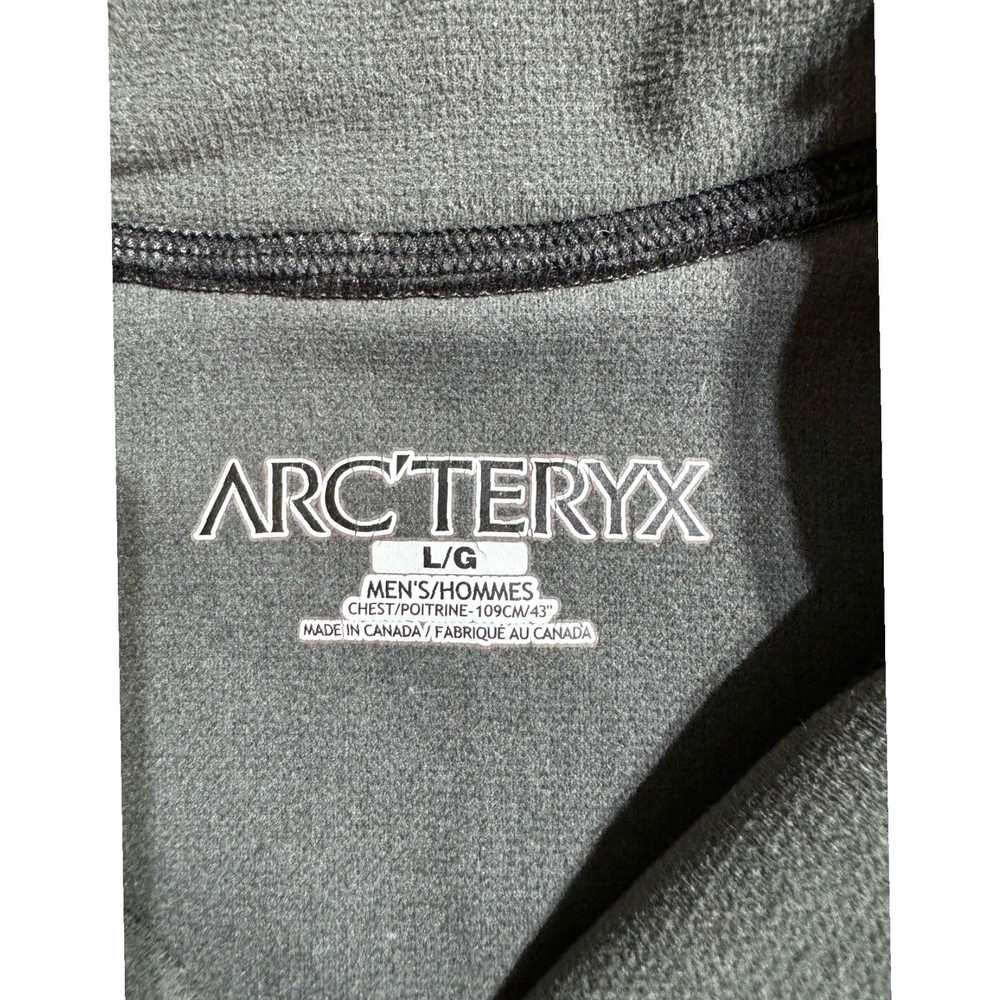 Arc'Teryx Premium Black Fleece Knit Pullover Jack… - image 4