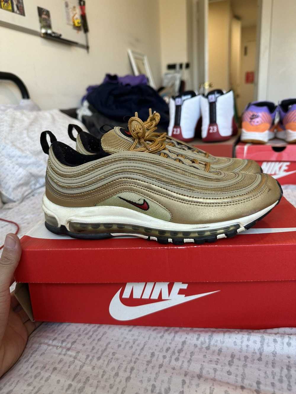 Nike AIR MAX 97 METALLIC GOLD 2017 - image 5