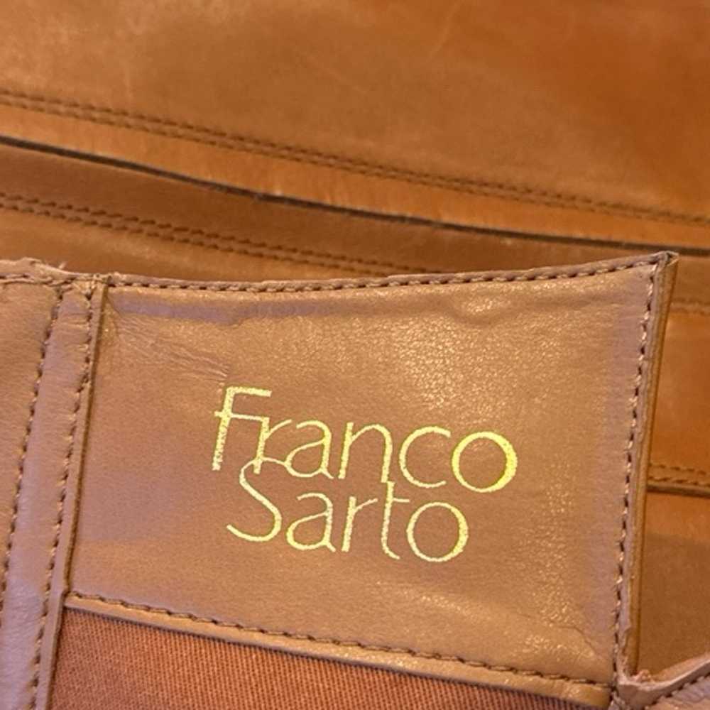 Franco Sarto Balin cognac leather boots 7M - image 10