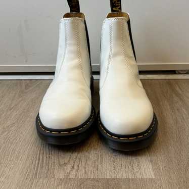 Doc Martens White Chelsea Boots