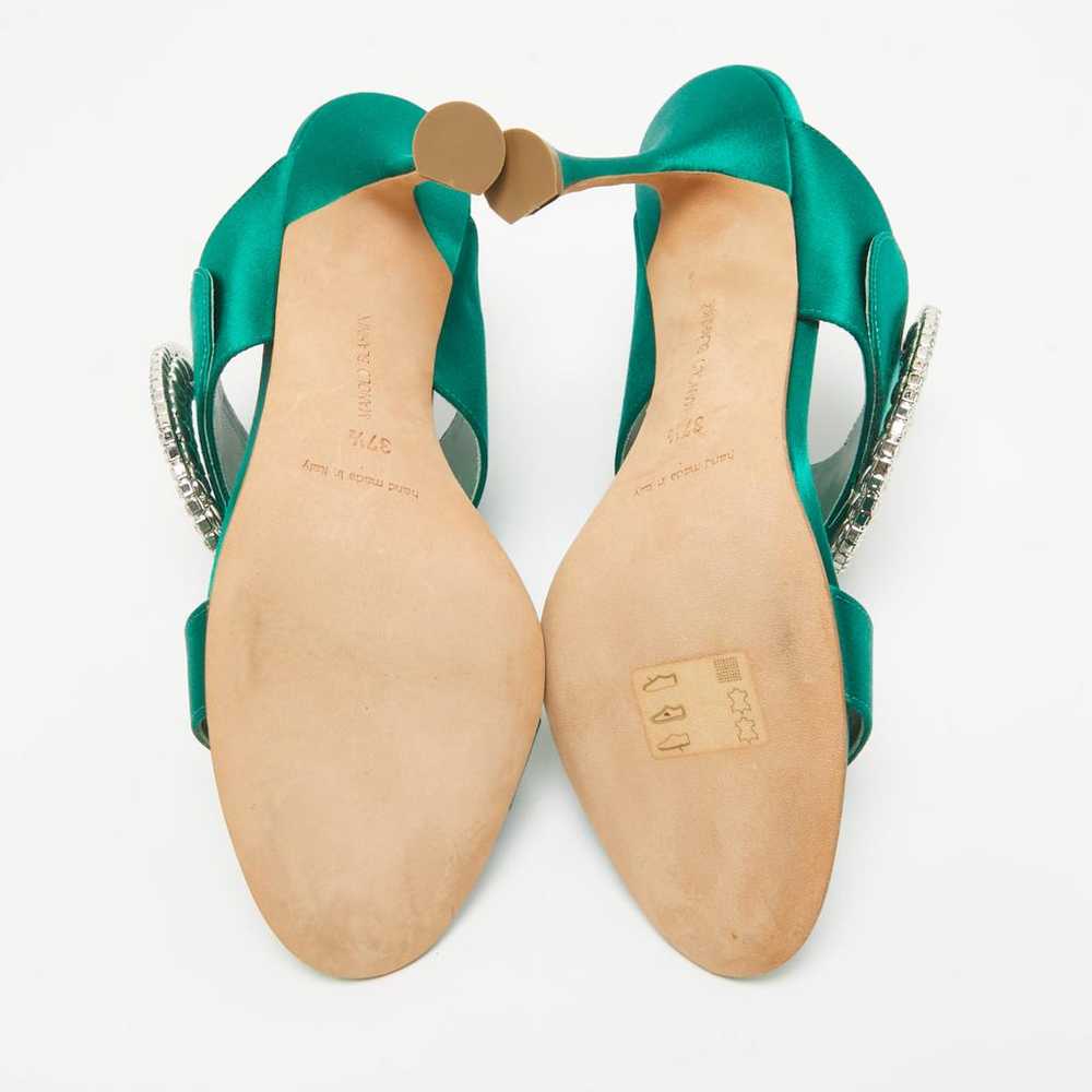 Manolo Blahnik Cloth sandal - image 5