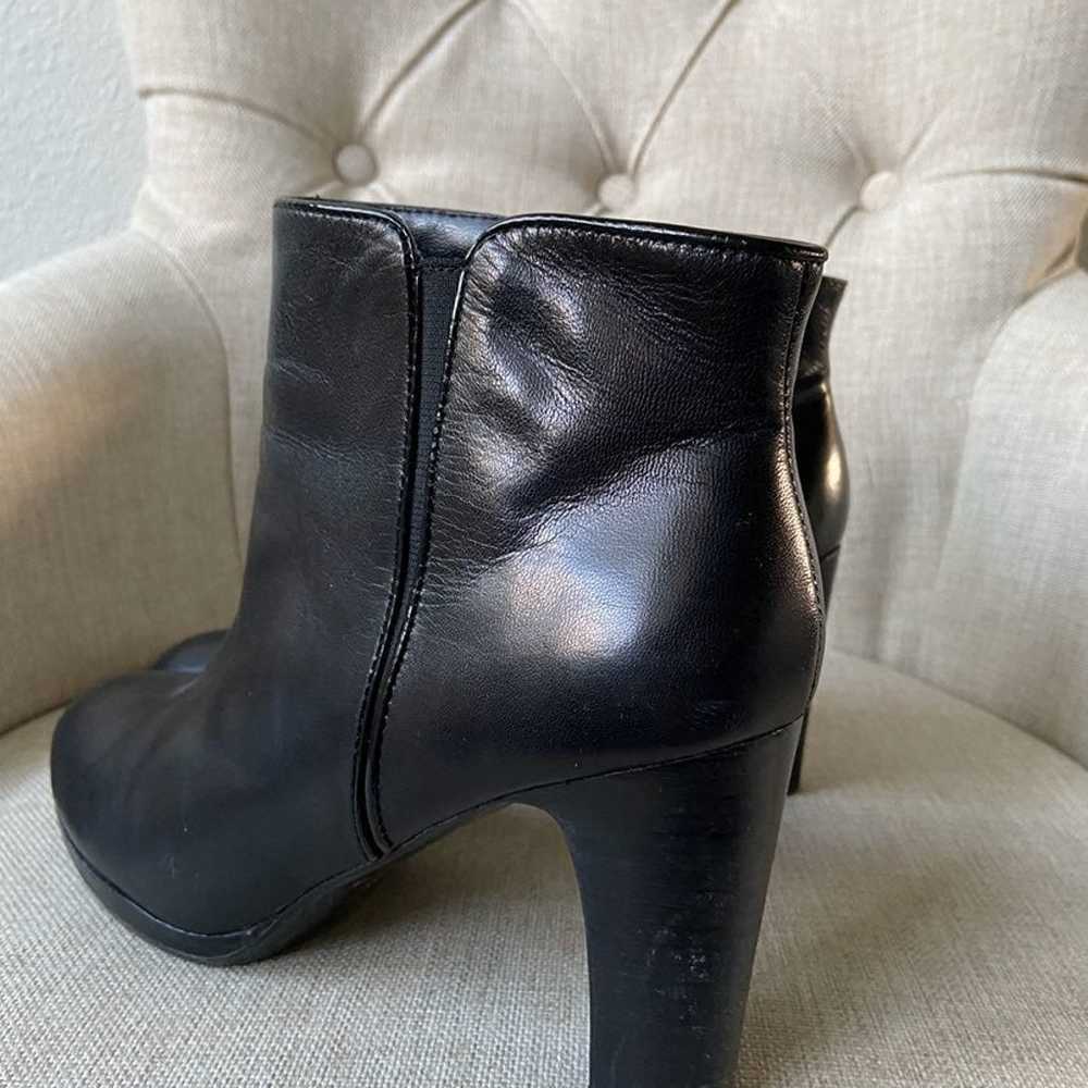 Ralph Lauren Marcy Black Leather Booties - image 10