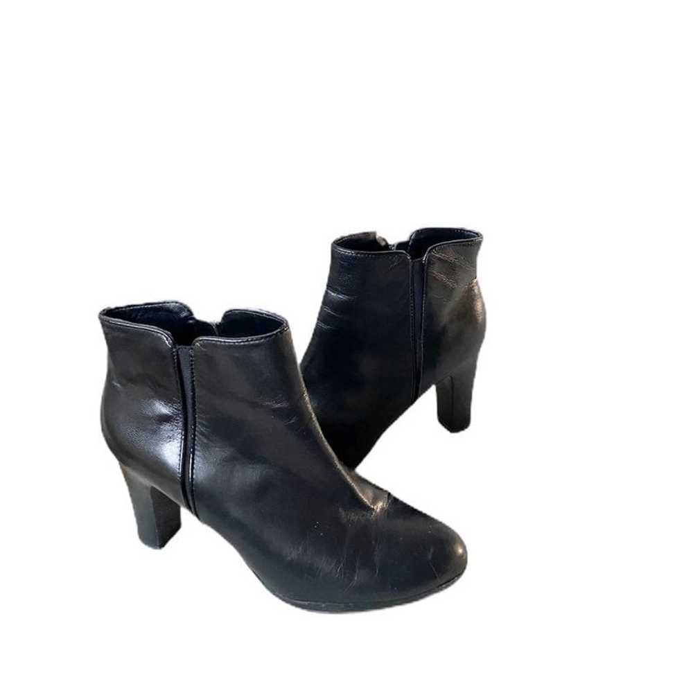 Ralph Lauren Marcy Black Leather Booties - image 2