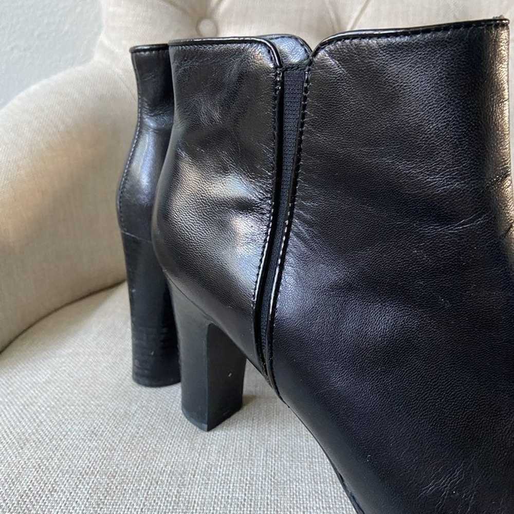 Ralph Lauren Marcy Black Leather Booties - image 9