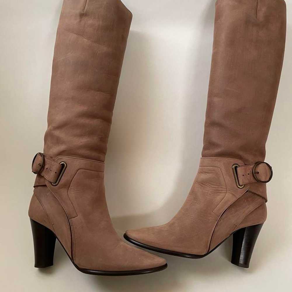 Bruno Frisoni Long Boots 22.5 cm Brown Beige - image 5