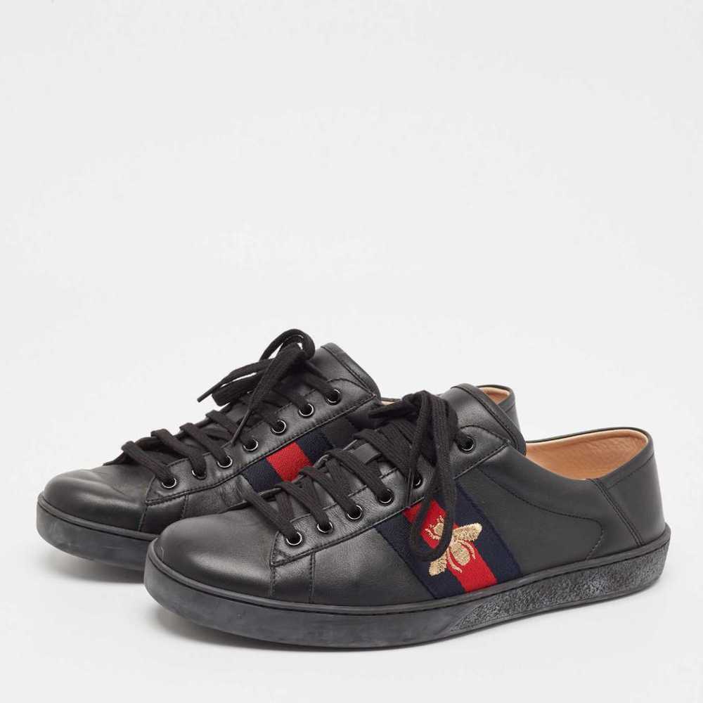 Gucci Leather trainers - image 2