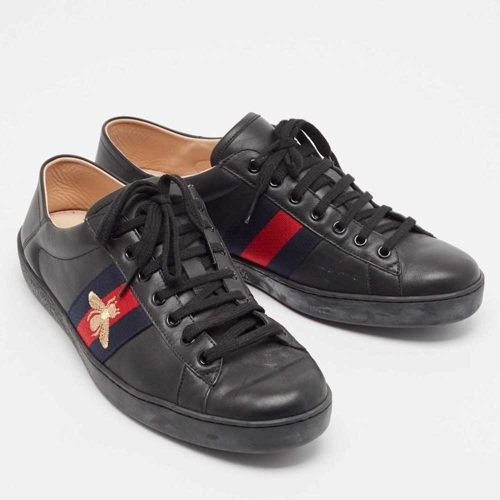 Gucci Leather trainers - image 3