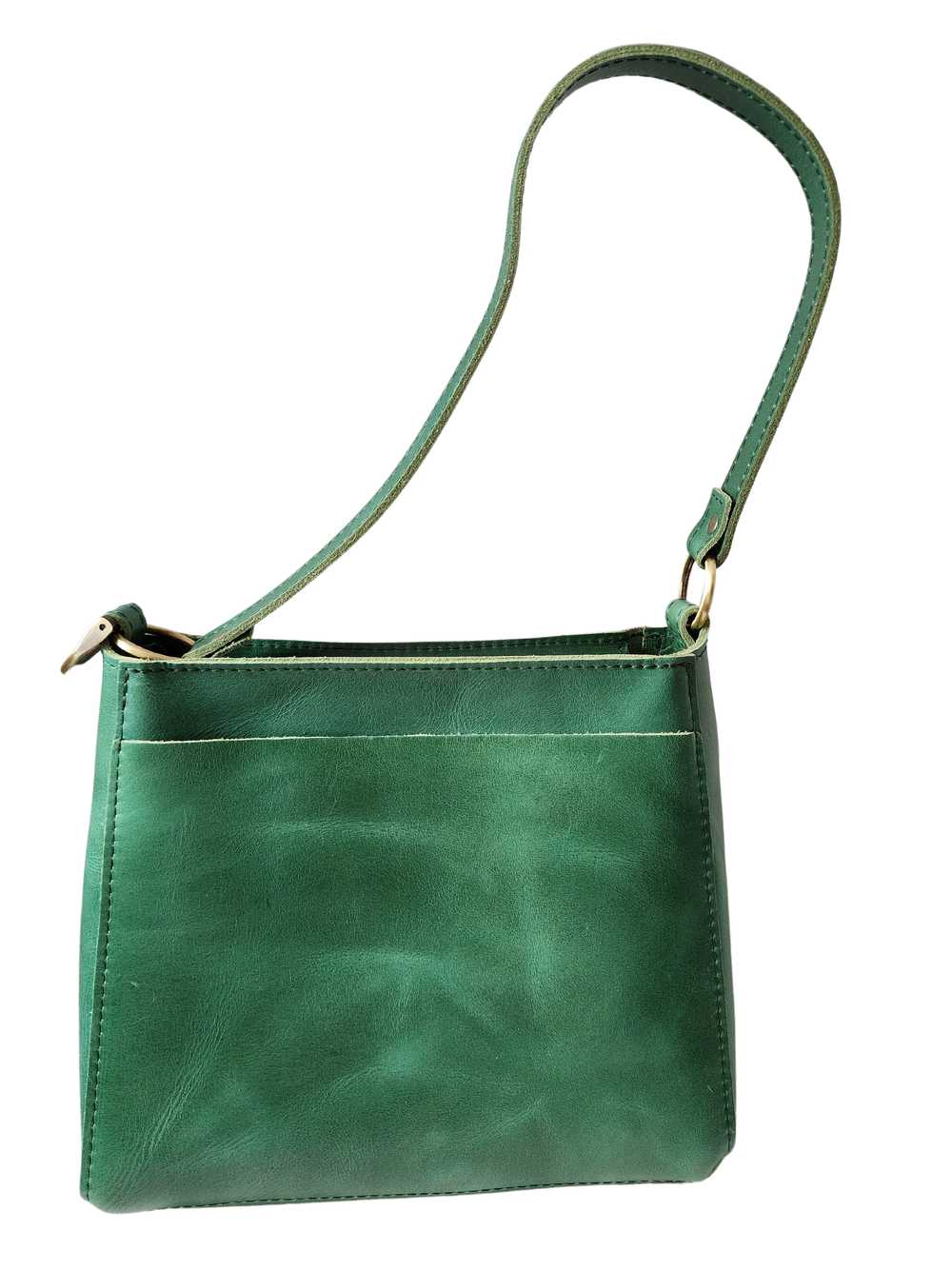 Portland Leather Triangle Shoulder Bag - image 2