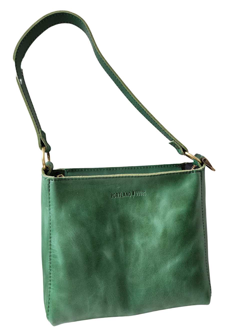 Portland Leather Triangle Shoulder Bag - image 4