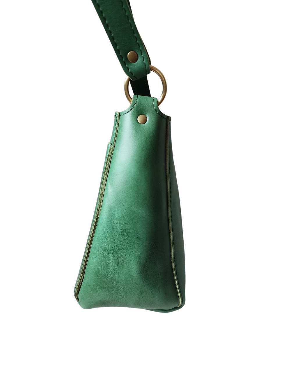 Portland Leather Triangle Shoulder Bag - image 5