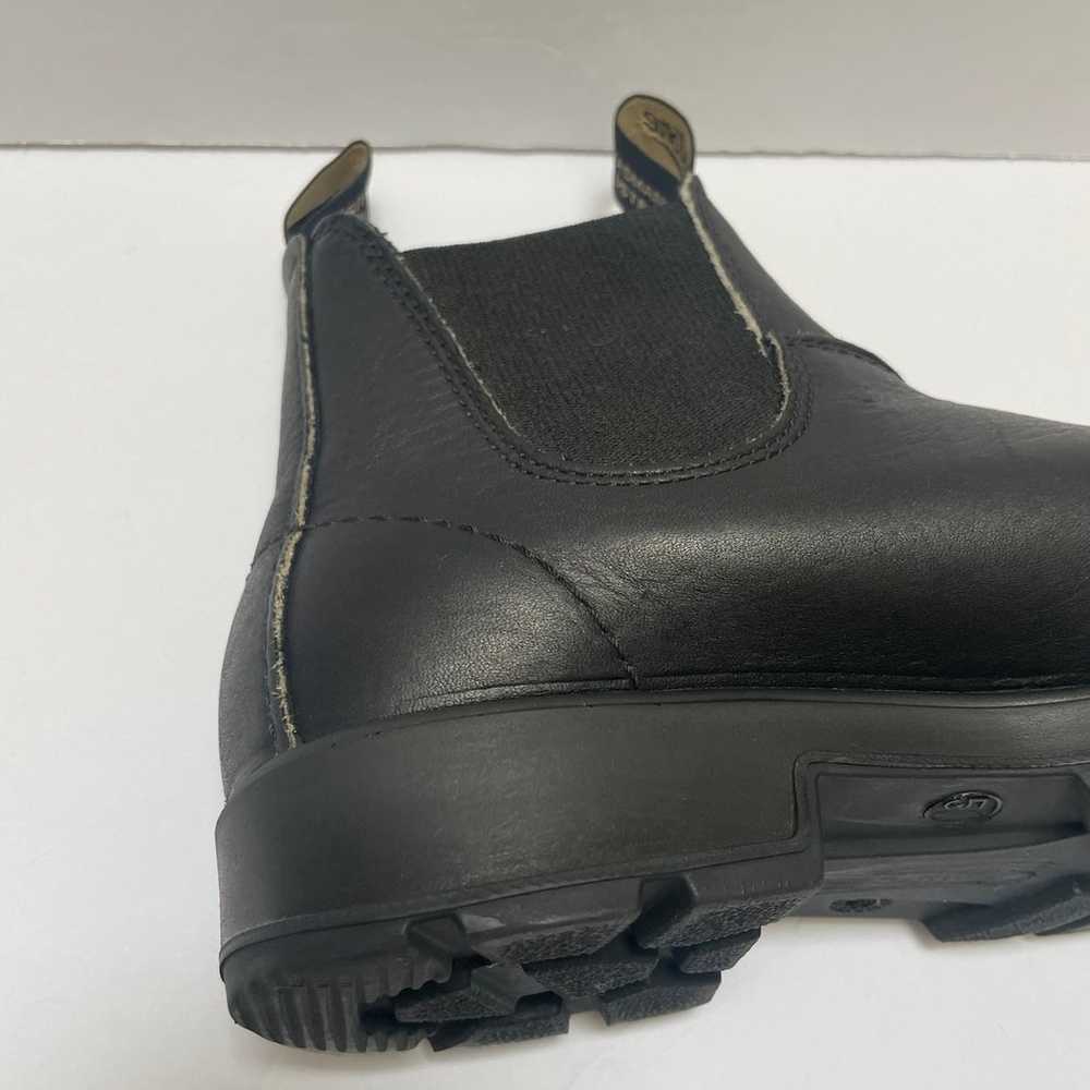 Black leather Blundstone Chelsea boots - image 7