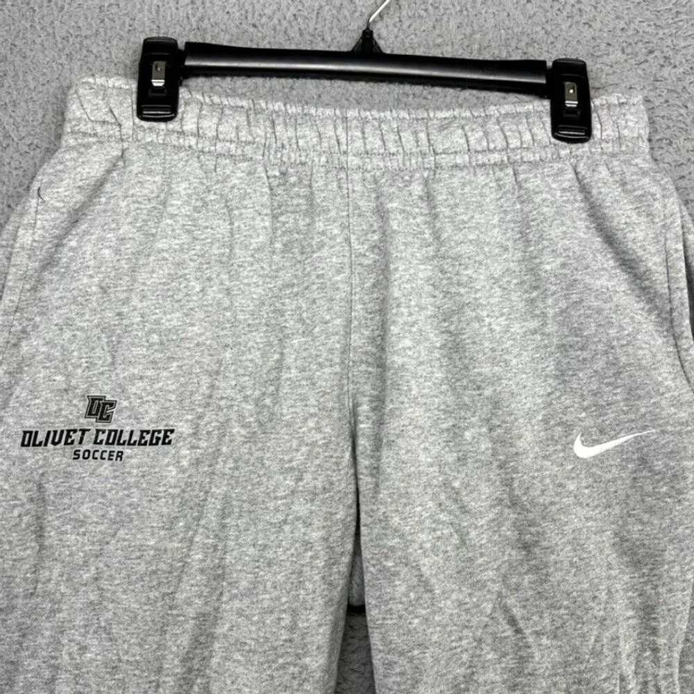 Nike Men's Small Gray Olivet Soccer Swoosh Cuffed… - image 2