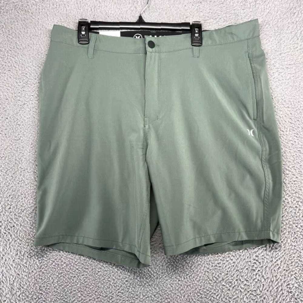 Hurley Mens Green Chino Hybrid Four Way Stretch Q… - image 2