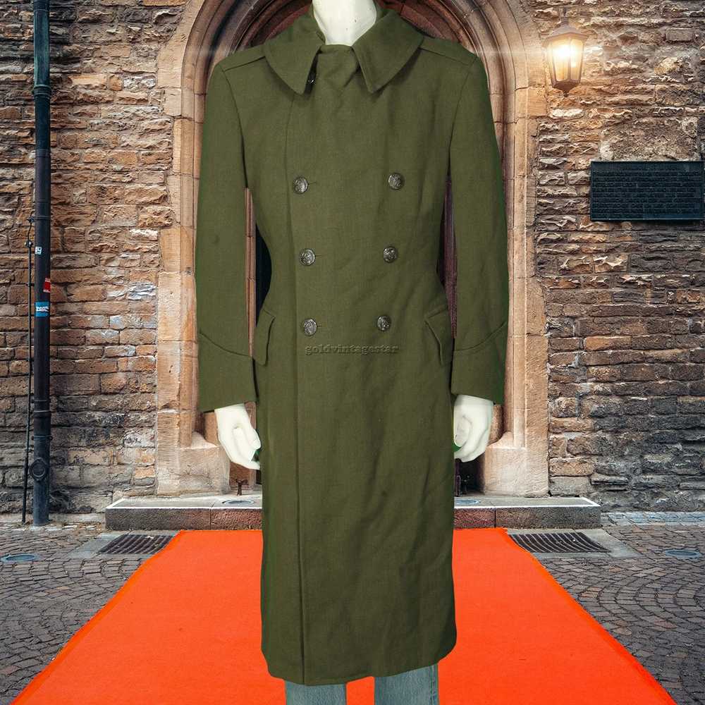 Other Vintage 40s WWII USMC Military Wool Dress C… - image 1