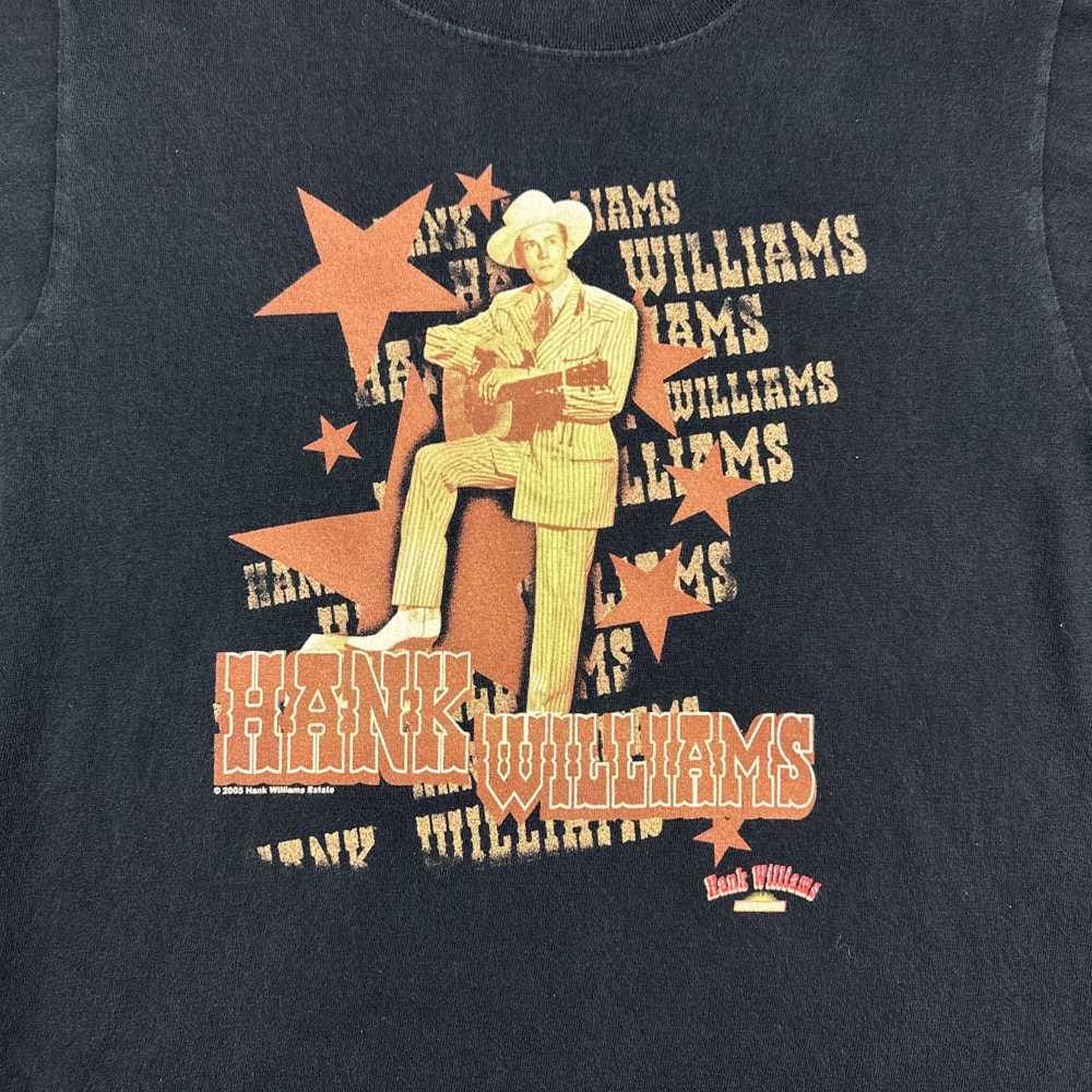 Vintage Vintage Hank Williams Shirt Black Country… - image 2