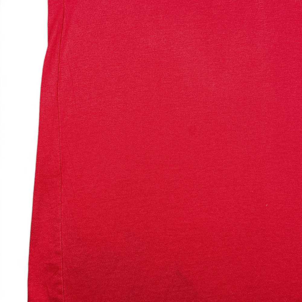 L.L. Bean Vintage LL Bean Polo Shirt Red Pocket 8… - image 7