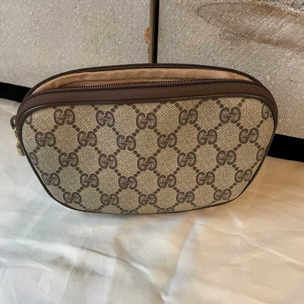 Authentic: Vintage Gucci Cosmetic Bag - image 1