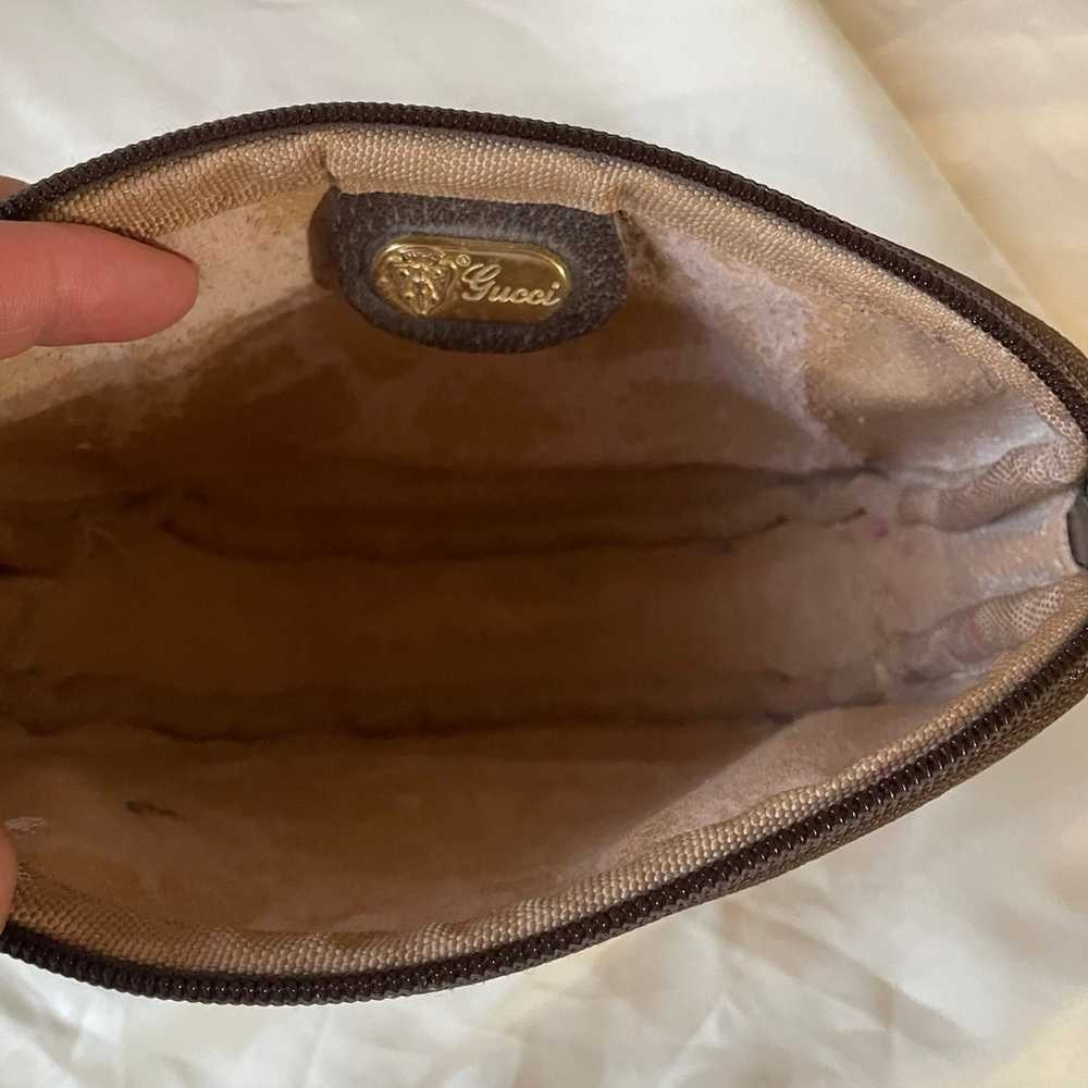 Authentic: Vintage Gucci Cosmetic Bag - image 2