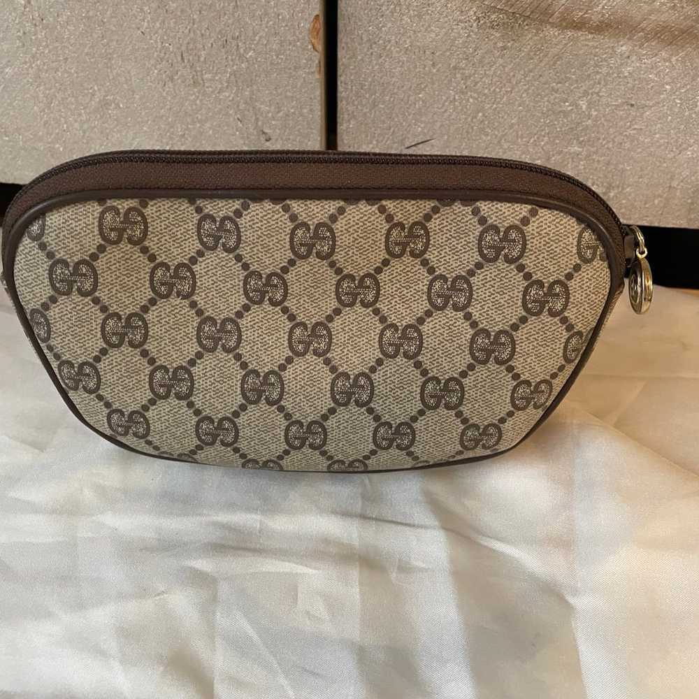 Authentic: Vintage Gucci Cosmetic Bag - image 5