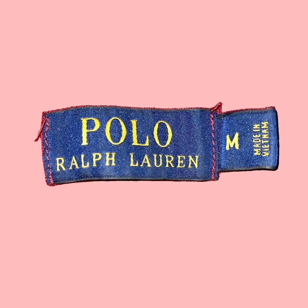 Polo Ralph Lauren Classic Red Long Sleeve Polo Sh… - image 3