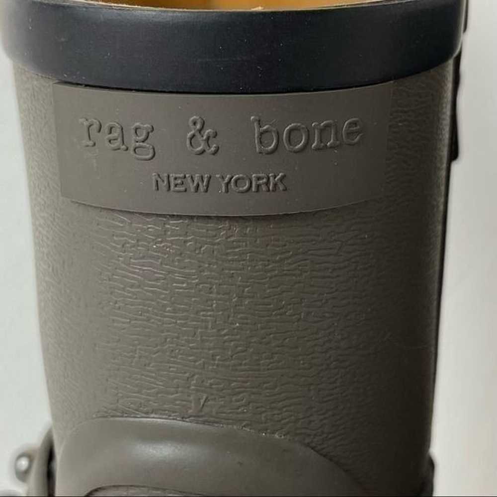 Rag and Bone Moto Rain Boots Size 35 - image 4