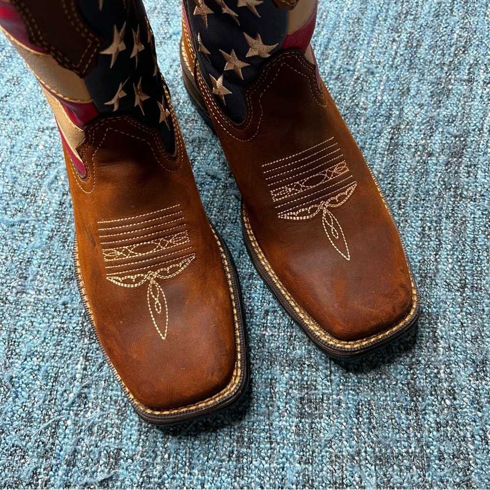 Durango Lady Rebel Patriotic Pull On Leather West… - image 2