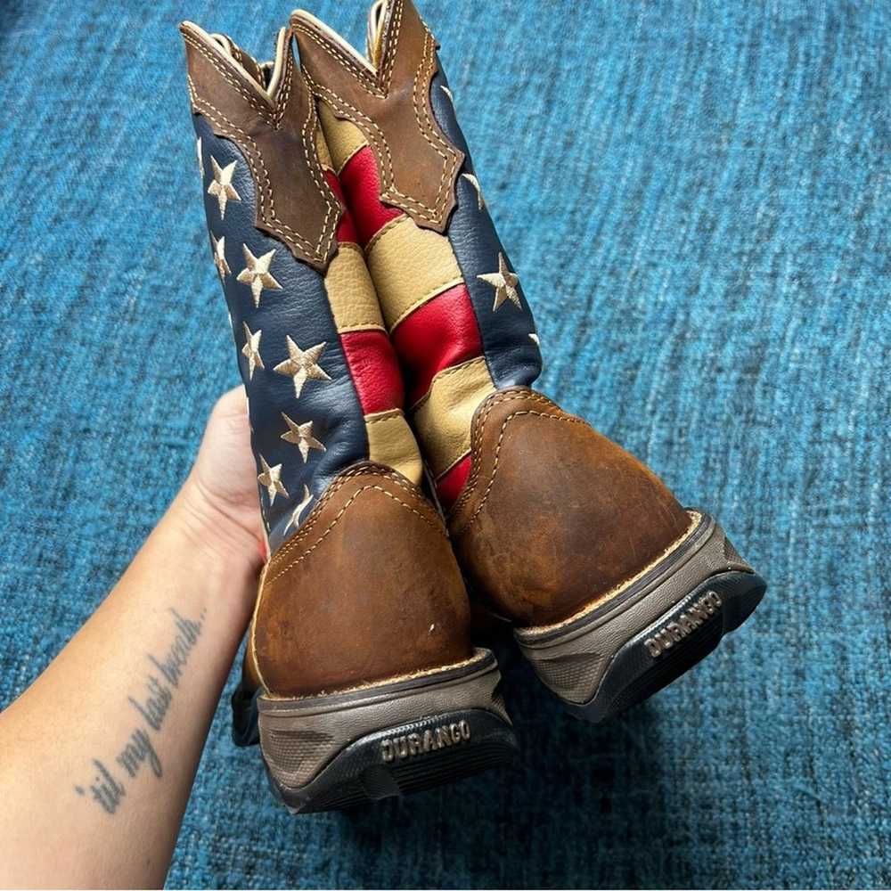 Durango Lady Rebel Patriotic Pull On Leather West… - image 7