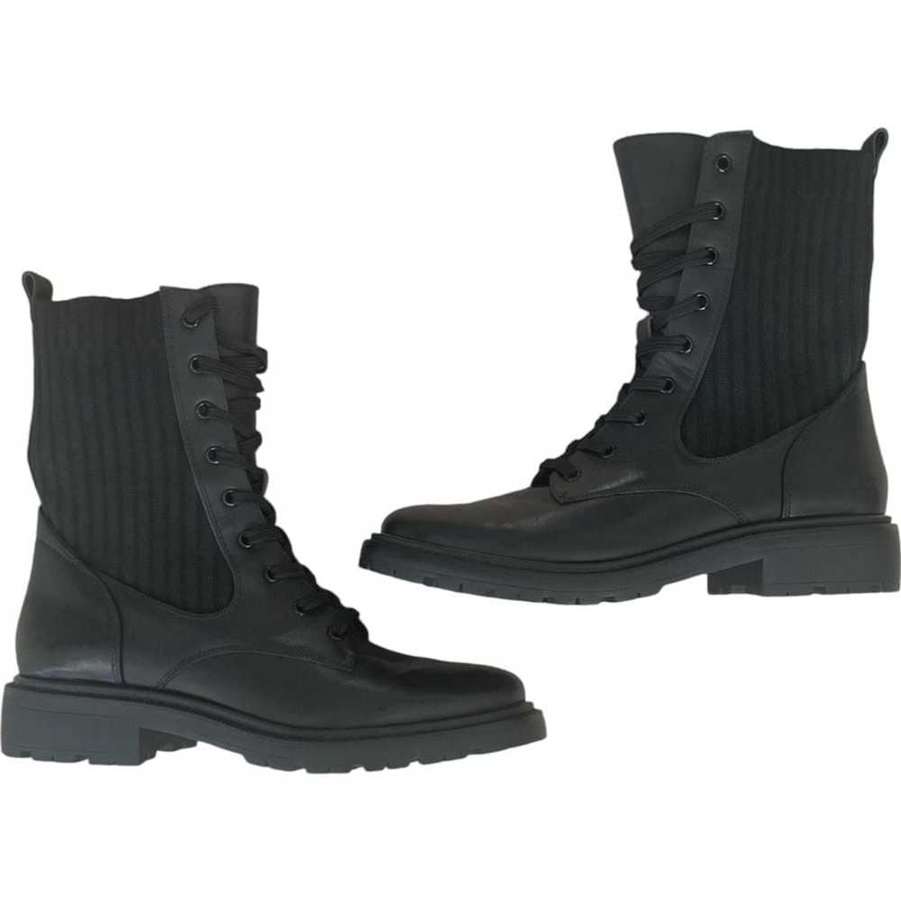 NEW Sam Edelman Lydell Combat Boot Black Leather … - image 3