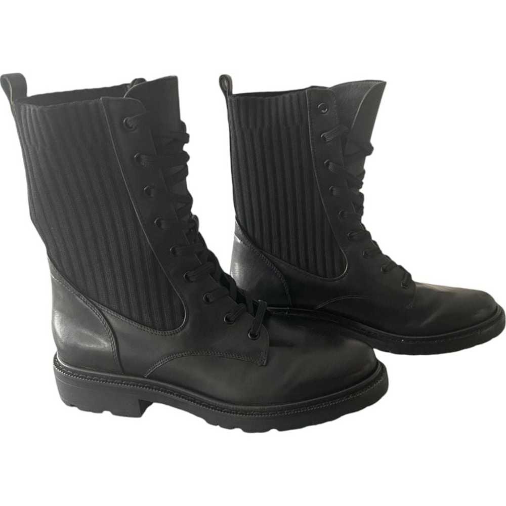 NEW Sam Edelman Lydell Combat Boot Black Leather … - image 6