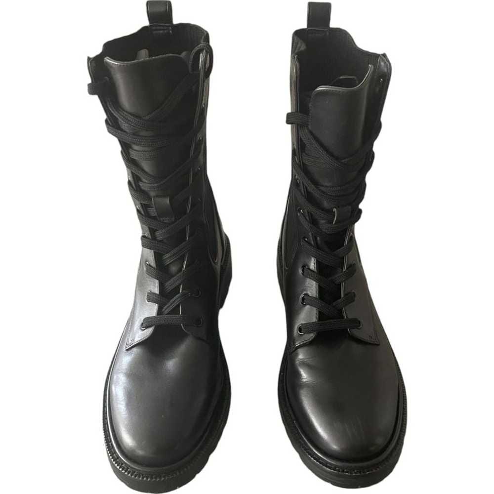 NEW Sam Edelman Lydell Combat Boot Black Leather … - image 8