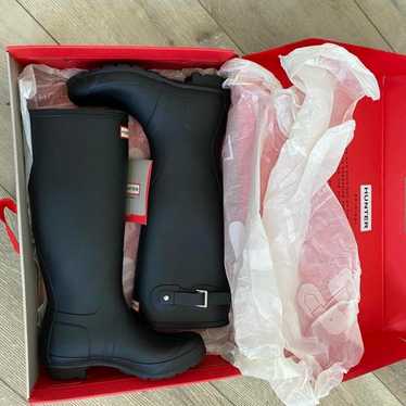 Hunter tall rain boots