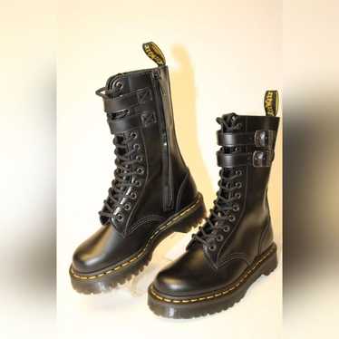 NEW Dr. Martens Caspian Alt Womens 6 37 Black Leat