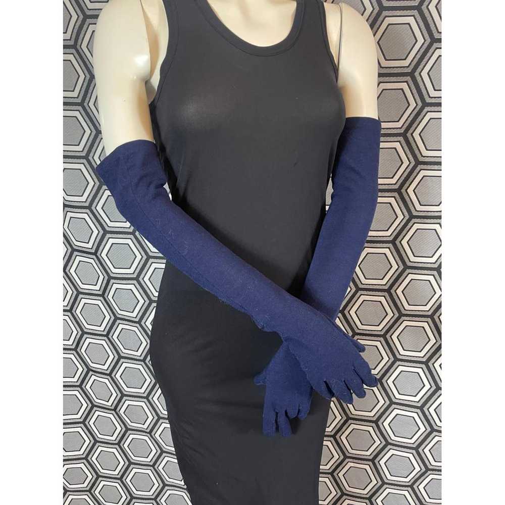 Yohji Yamamoto Wool long gloves - image 3