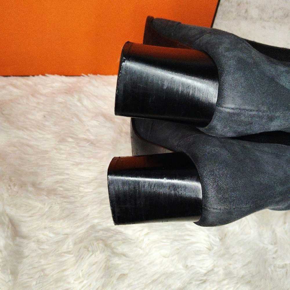 【Excellent Condition】HERMES Chelsea Boots with Si… - image 8