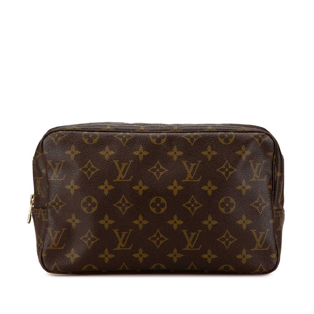 Brown Louis Vuitton Monogram Trousse Toilette 28 … - image 1