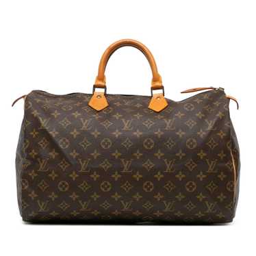 Brown Louis Vuitton Monogram Speedy 40 Boston Bag - image 1