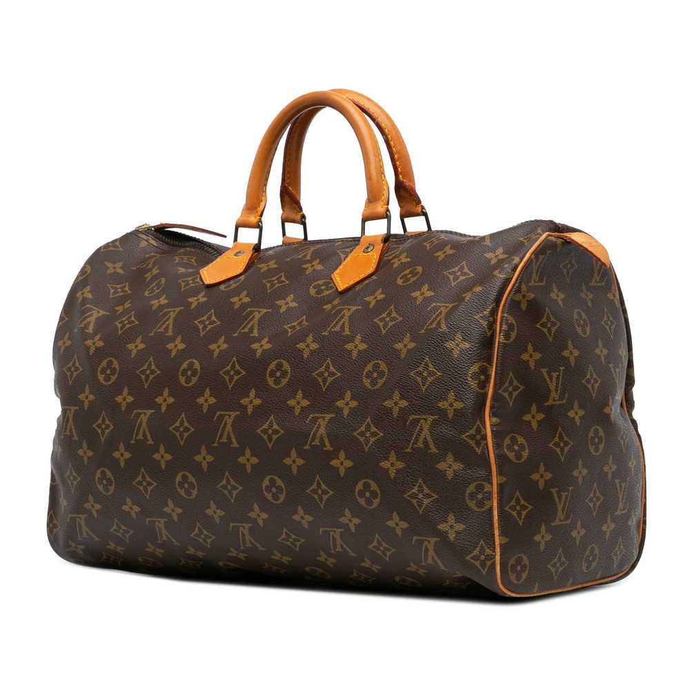 Brown Louis Vuitton Monogram Speedy 40 Boston Bag - image 2