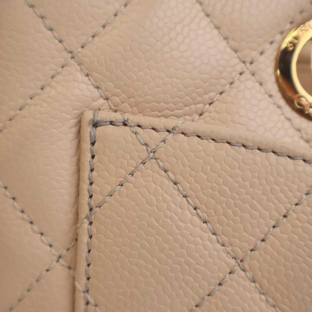 Beige Chanel Caviar Grand Shopping Tote - image 10