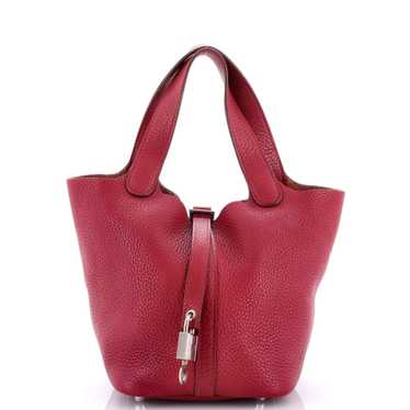 Hermes Picotin Lock Bag Clemence PM