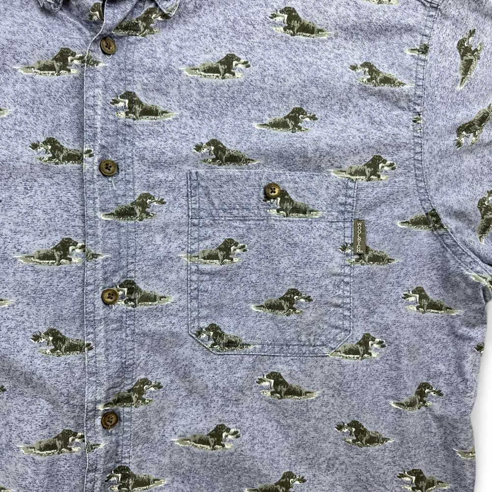 Other Woolrich Shirt Blue Dog Duck Hunting Labrad… - image 4