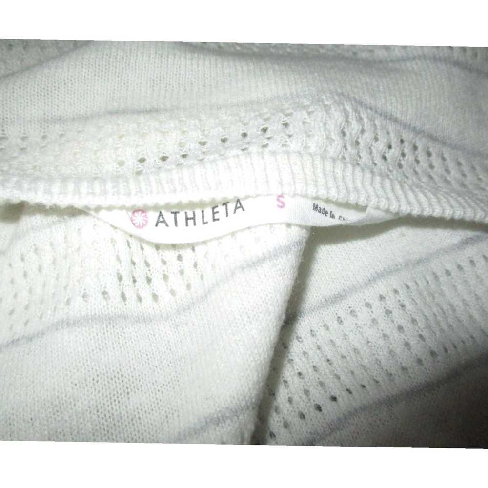 Athleta Authentic ATHLETA Pure White Long Sleeved… - image 6