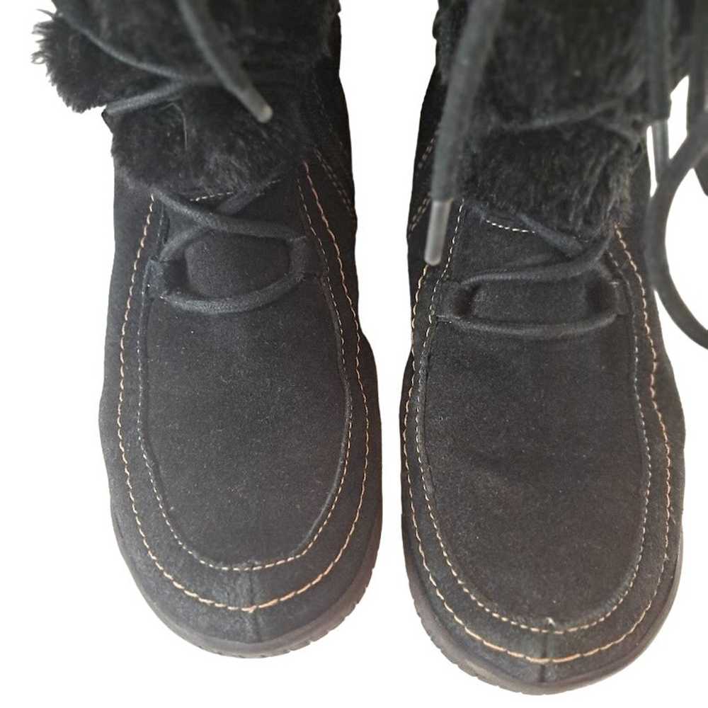 Moccasin Boots Naturalizer Womens 8 Suede High Kn… - image 10