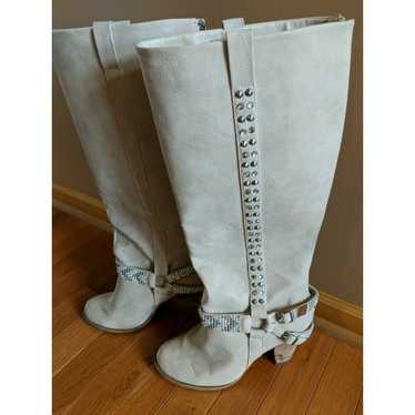 Lucky Boots Women Studded Women's High Boots Size… - image 1