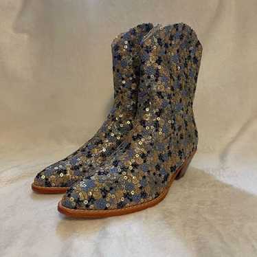 MOMO New York SEQUIN BOOTS ANTHEA